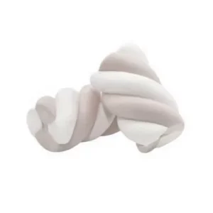 Marshmallow Treccia Bianco Tortora 1 kg