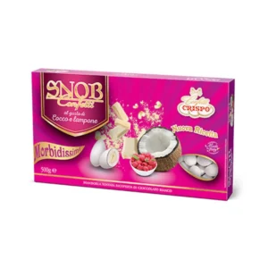 Confetti Crispo SNOB cocco & lampone 500 gr