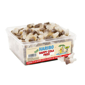 Vaschetta Haribo happy cola frizz 200 pezzi