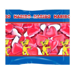 Corazones rossi Haribo busta da 250 pezzi