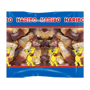Bottigliette cola lucide XXL Haribo 1 kg