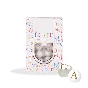 Confetti Candyfrizz personalizzati con lettera E - Box da 200 gr