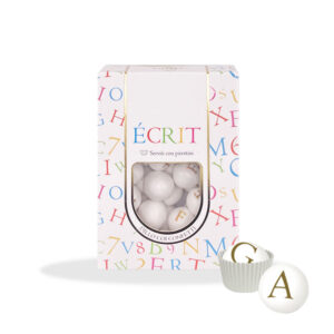 Confetti Candyfrizz personalizzati con lettera F - Box da 200 gr