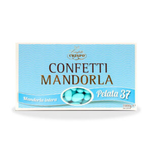 Confetti Crispo Celeste con mandorla pelata da 1 Kg