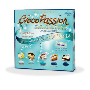 Confetti sfumati celeste incartati singolarmente - Cioco passion SELECTION Crispo da 500 gr