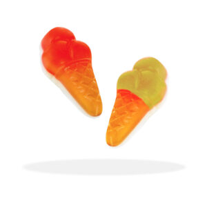 Coni gelato soft | Caramelle gommose gusto frutta busta da 1 kg