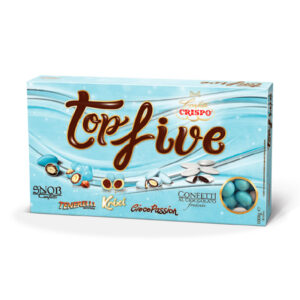 Crispo confetti Azzurri con forme assortite LINEA TOP FIVE da 1 kg