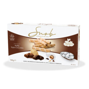 Confetti Crispo gusto Waffle triplo cioccolato - LINEA SNOB da 500 gr