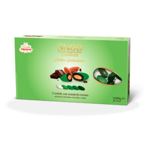 Confetti Crispo con mandorla mix Sfumati verdi | LINEA SNOB da 1 Kg