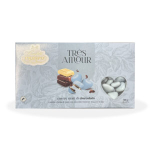 Crispo confetti Celesti a forma di cuore | 1 Kg linea Tres Amour