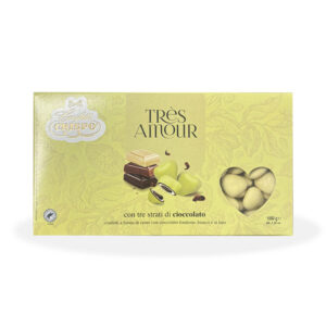 Crispo confetti Giallo a forma di cuore | 1 Kg linea Tres Amour