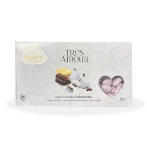 Crispo confetti Lilla a forma di cuore | 1 Kg linea Tres Amour