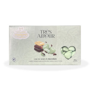 Crispo confetti Verde tiffany a forma di cuore | 1 Kg linea Tres Amour