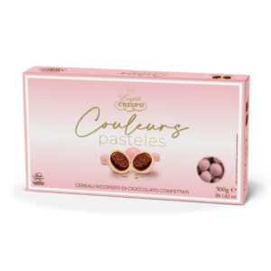 Crispo confetti tondi colore rosa nude | 500 gr Couleurs pasteles