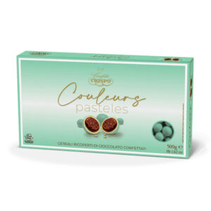 Crispo confetti tondi colore verde tiffany | 500 gr Couleurs pasteles