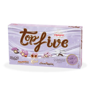Crispo confetti Lilla con forme assortite LINEA TOP FIVE da 1 kg