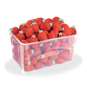 Fragole Marshmallow vaschetta da 1 kg | 60 pezzi circa