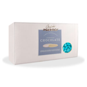 Confetti Maxtris - celeste al cioccolato bianco