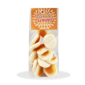 Uova al tegamino YUMMI GUMMY caramelle gommose Candyfrizz da 80 gr