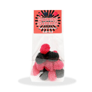 More e lamponi YUMMI GUMMY caramelle gommose Candyfrizz da 80 gr