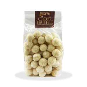 Dragées tartufati al cocco "Cocco Truffle" Linea Confetteria Leonetti da 500 Gr