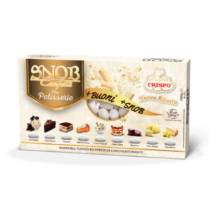 Confetti Crispo Bianchi con mandorla Mix Patisserie | circa 200 confetti LINEA SNOB