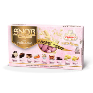 Confetti Crispo Rosa con mandorla Mix Patisserie | circa 200 confetti LINEA SNOB