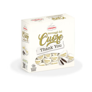 Confetti Crispo personalizzati | THANK YOU - Box da 250 gr
