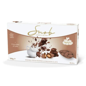 Confetti Crispo Color Mocha Mousse con mandorla e cioccolato | LINEA SNOB da 500 gr