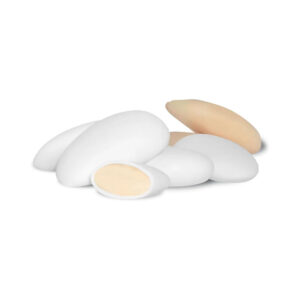 Confetti Maxtris bianchi con mandorla Avola intera pelata | Confezione da 1 Kg