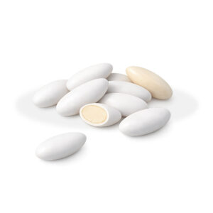 Confetti mandorla pelata bianca 1 Kg | Boccia Confetti