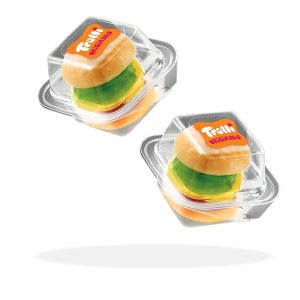 Mini Burger Trolli | 80 pezzi incartati singolarmente