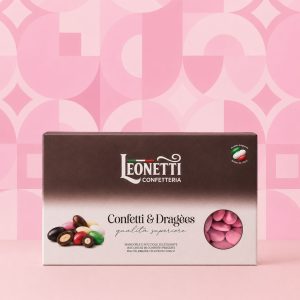 Confetti rosa CuorDi ChocoCream al Triplo Cioccolato | Confetteria Leonetti da 1 kg