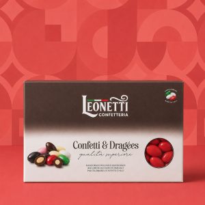 Confetti rossi CuorDi ChocoCream al Triplo Cioccolato | Confetteria Leonetti da 1 kg