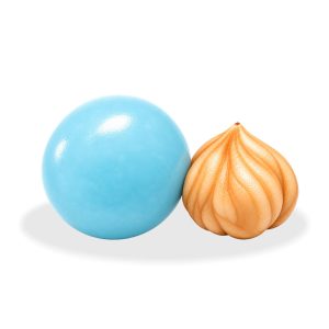 Confetti azzurri tondi con nocciola da 1 Kg | Crispo Linea Tenerelli