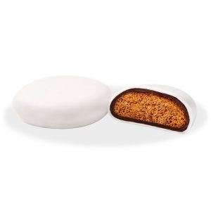 Amaretti con cioccolato a latte confettato BIANCO da 400 gr | Confetti Crispo Cioco Glow Up