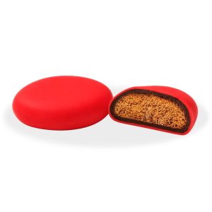 Amaretti con cioccolato a latte confettato ROSSO da 400 gr | Confetti Crispo Cioco Glow Up