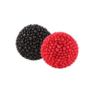 Morelle pralinate BLACK & RED | Caramelle gommose alla liquirizia busta da 1 kg