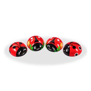 Coccinelle cioccolatini Dulciar | Cioccolato a latte e crema di nocciole - Busta da 1 kg