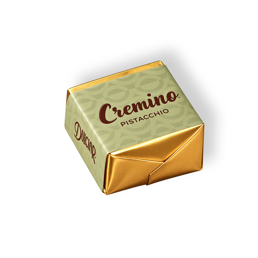 Cremini TRE STRATI gusto pistacchio | Cioccolatini Dulciar busta da 1 kg