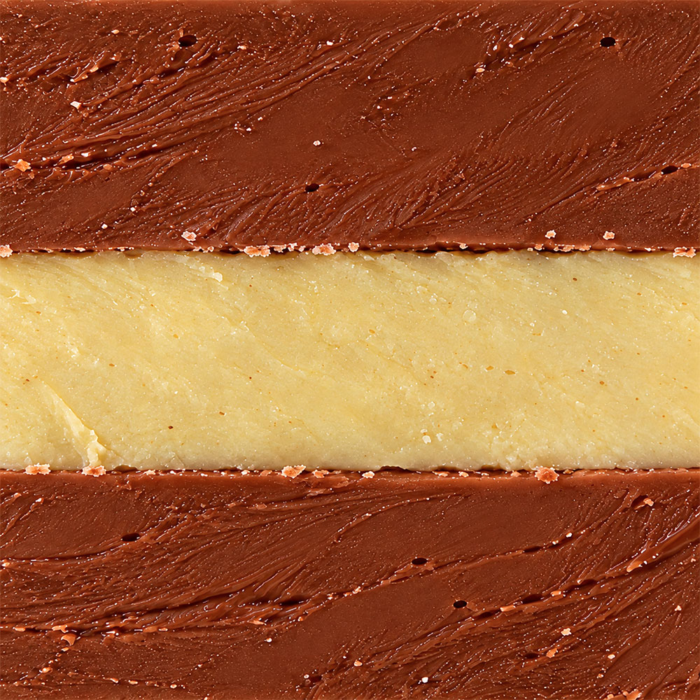 Cremini TRE STRATI gusto pistacchio | Cioccolatini Dulciar busta da 1 kg - immagine 2
